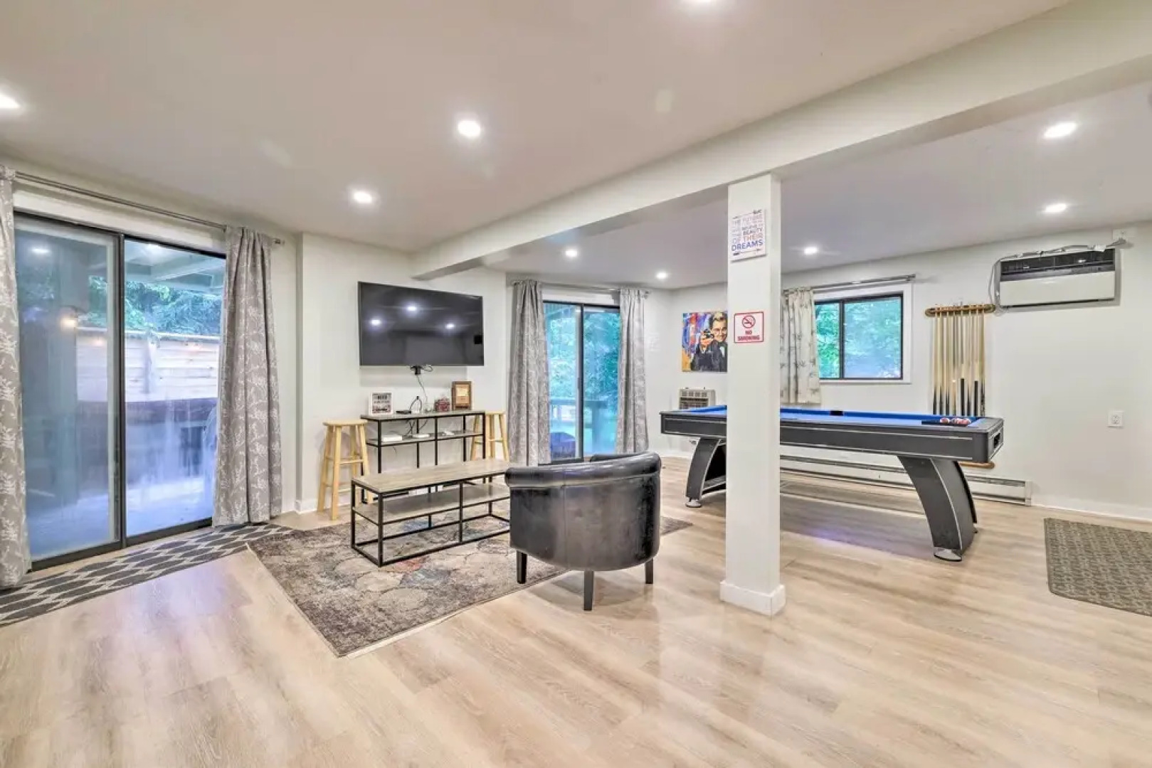 Tobyhanna Home: Private Deck, Hot Tub & Game Room!