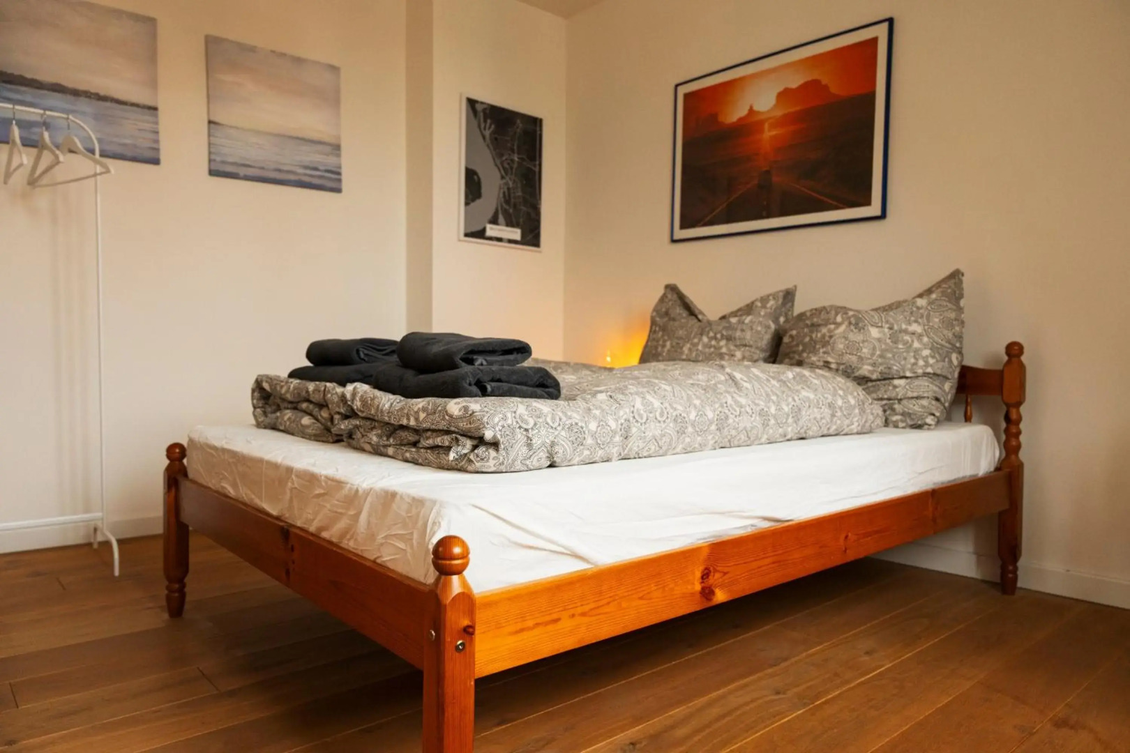 Wölkchen - Wohnung mit Balkon, Holzdielen & TV