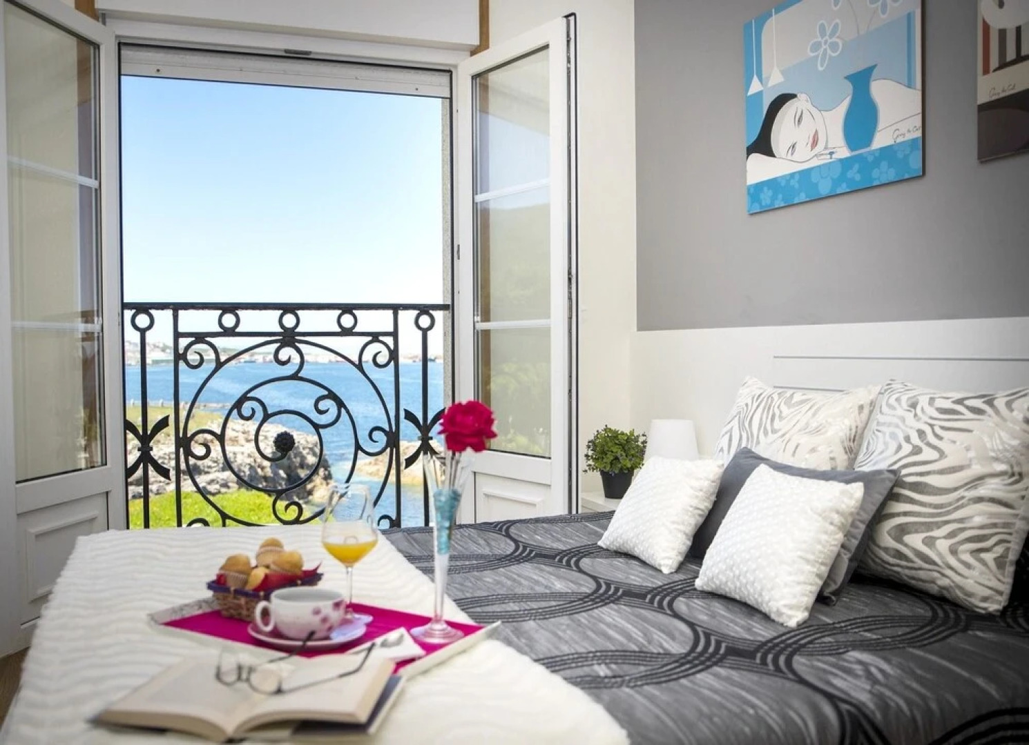 House With 4 Bedrooms in Burela, With Wonderful sea View and Enclosed