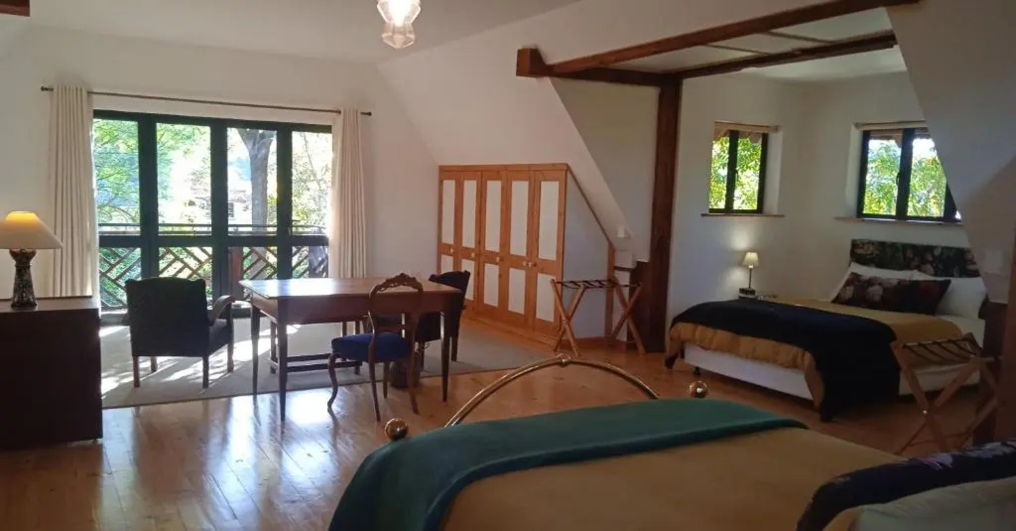 Fleur Bleue & the Timber Frame