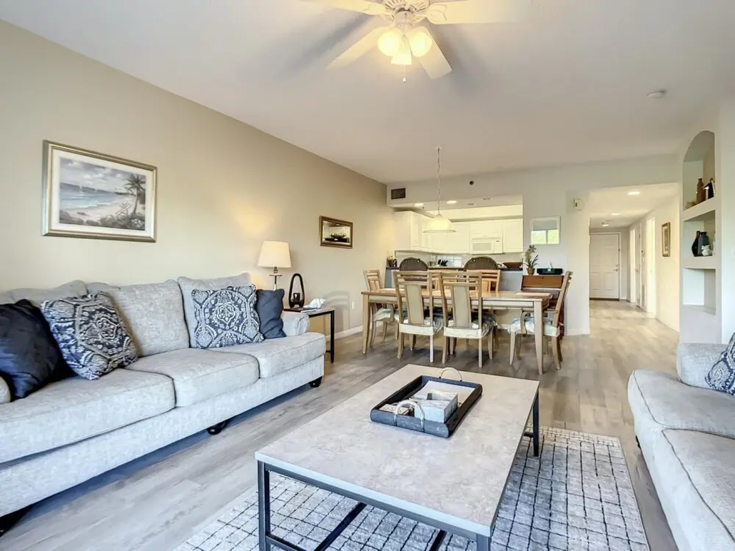 Lovely 3 2 Condo Looking out Over the Estuary Ocean Walk Building 4 205