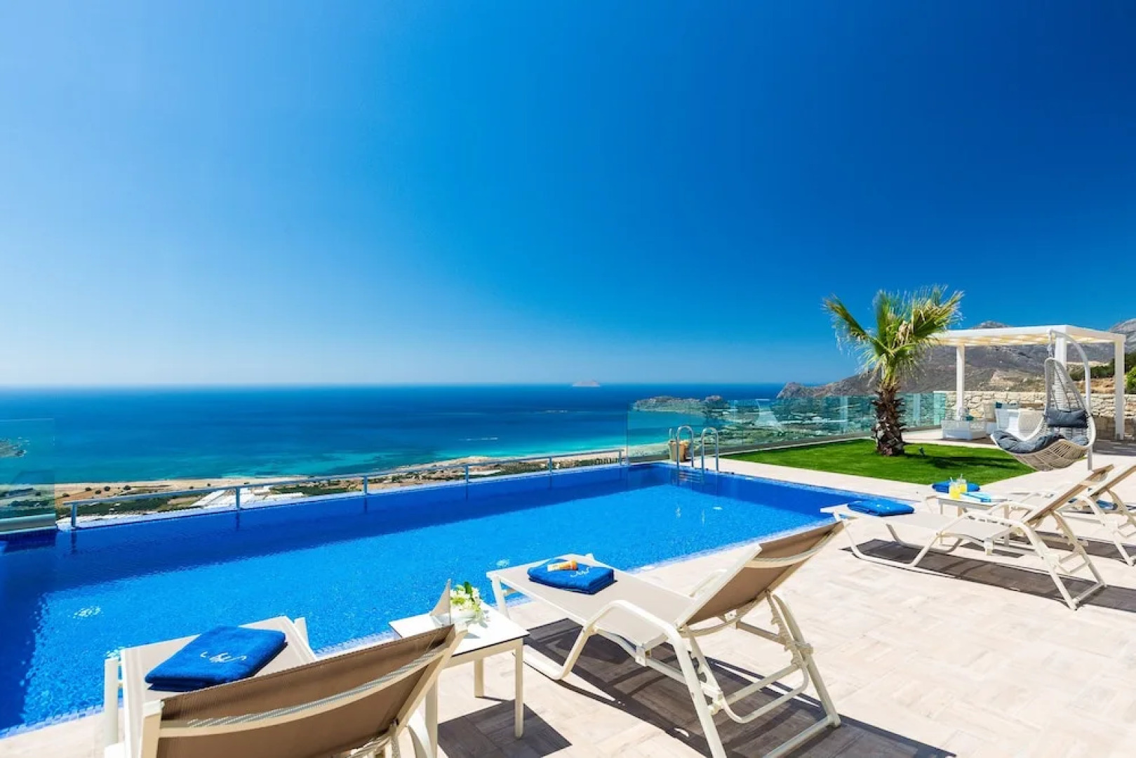 Stylish Peaceful Villa With Private Pool Close to Balos Beach