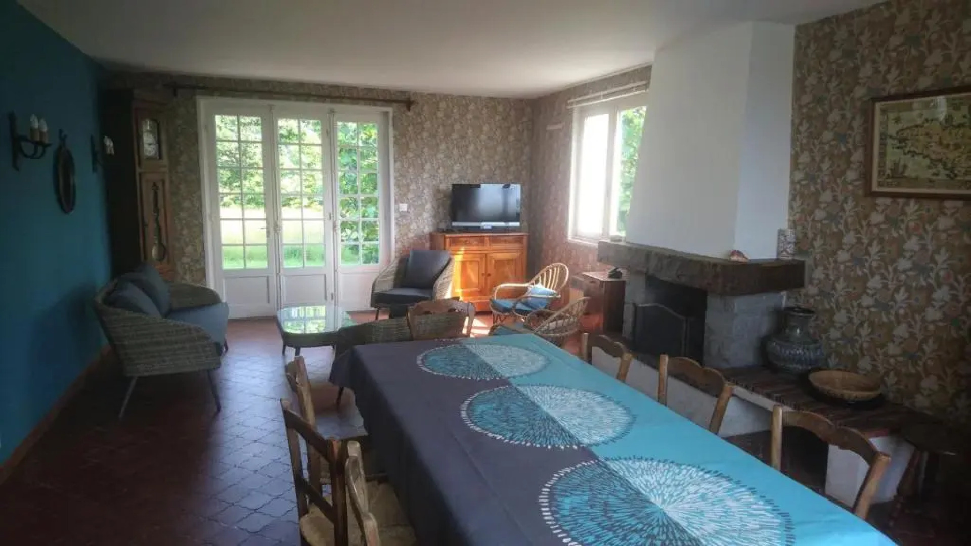 Grande maison de famille avec jardin à proximité du Golf à PLEUMEUR-BODOU Ref 458