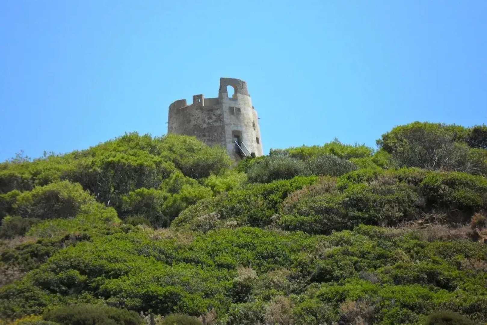 Villa With 3 Bedrooms in Chia, With Wonderful sea View, Furnished Garden and Wifi - 800 m From the Beach