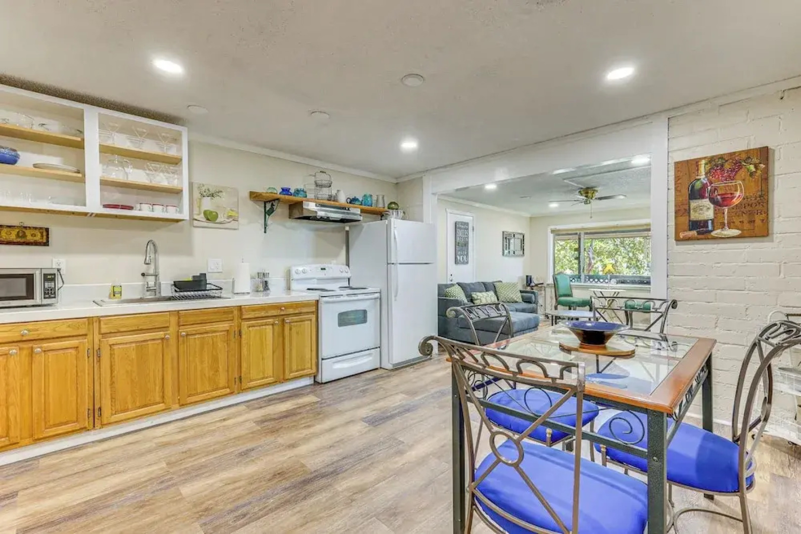 Walk to Marina: Central Bass Lake Studio w/ Deck!