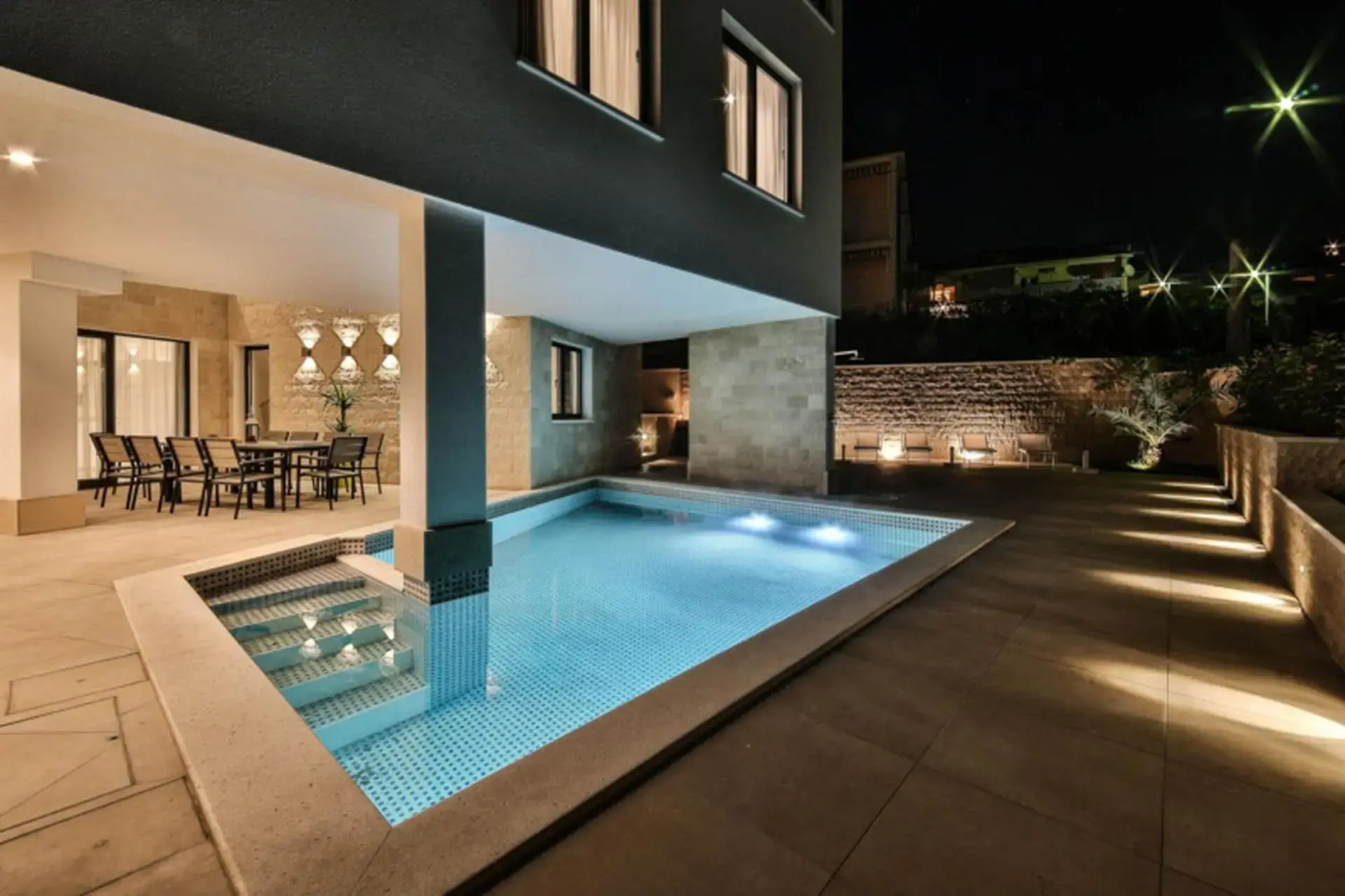 Villa Trogir Palazio A Spectacular 7 Bedroom Villa 90 Metres to The Sea and Promenade