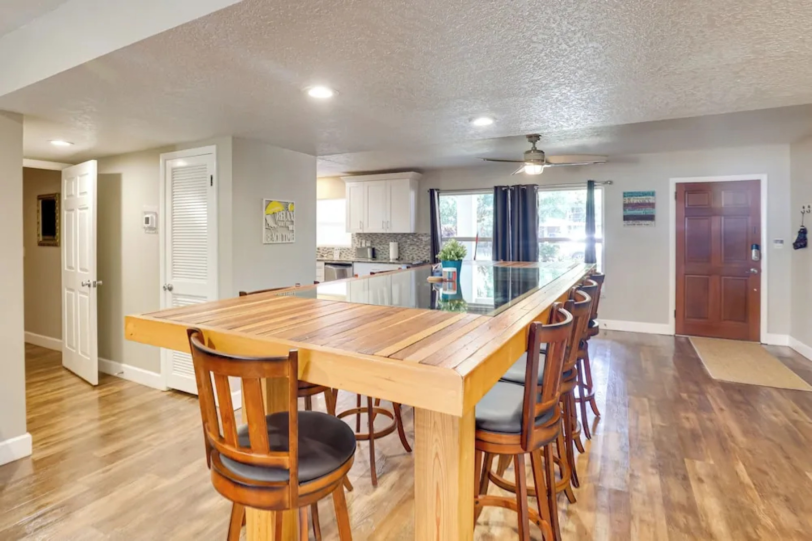 Dock & Beautiful Views! Spacious Bellows Lake Gem