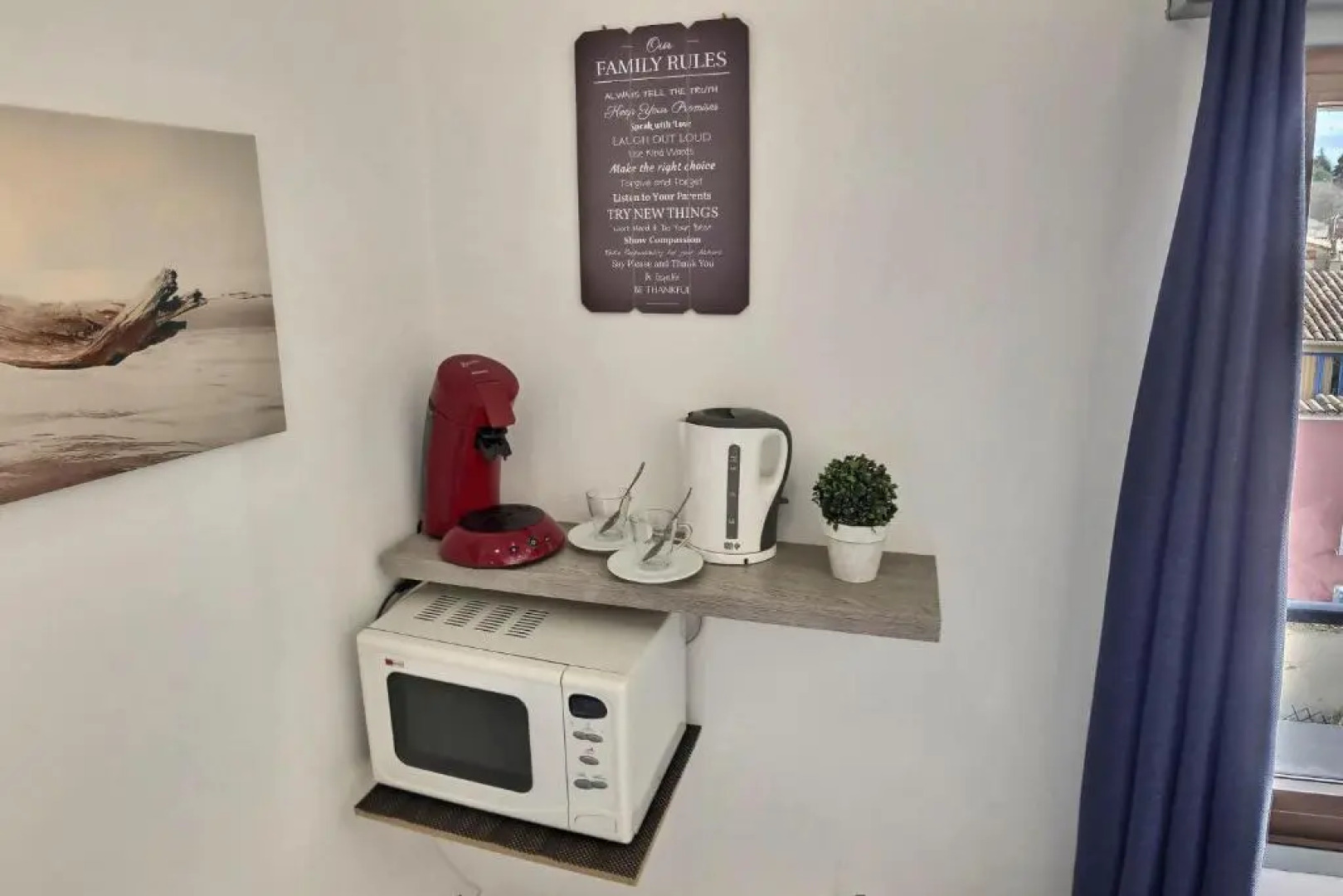 Studio vue sur le clocher, au calme Moustiers #3