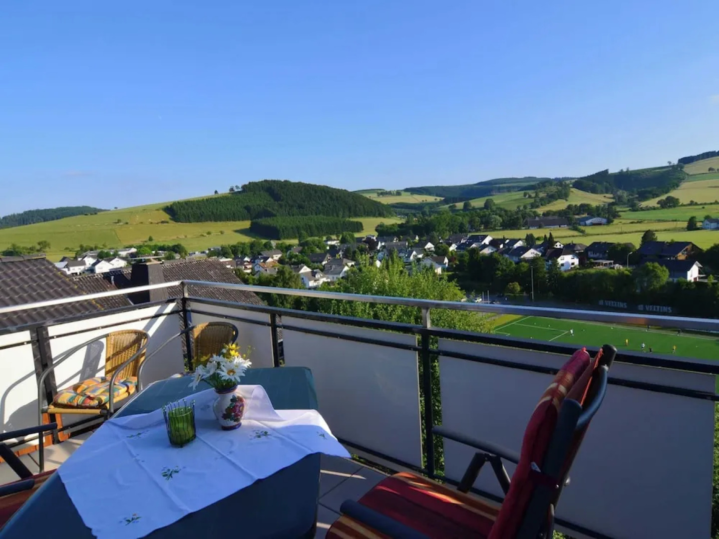 Ruhige Wohnung in Meschede im Sauerland mit Balkon