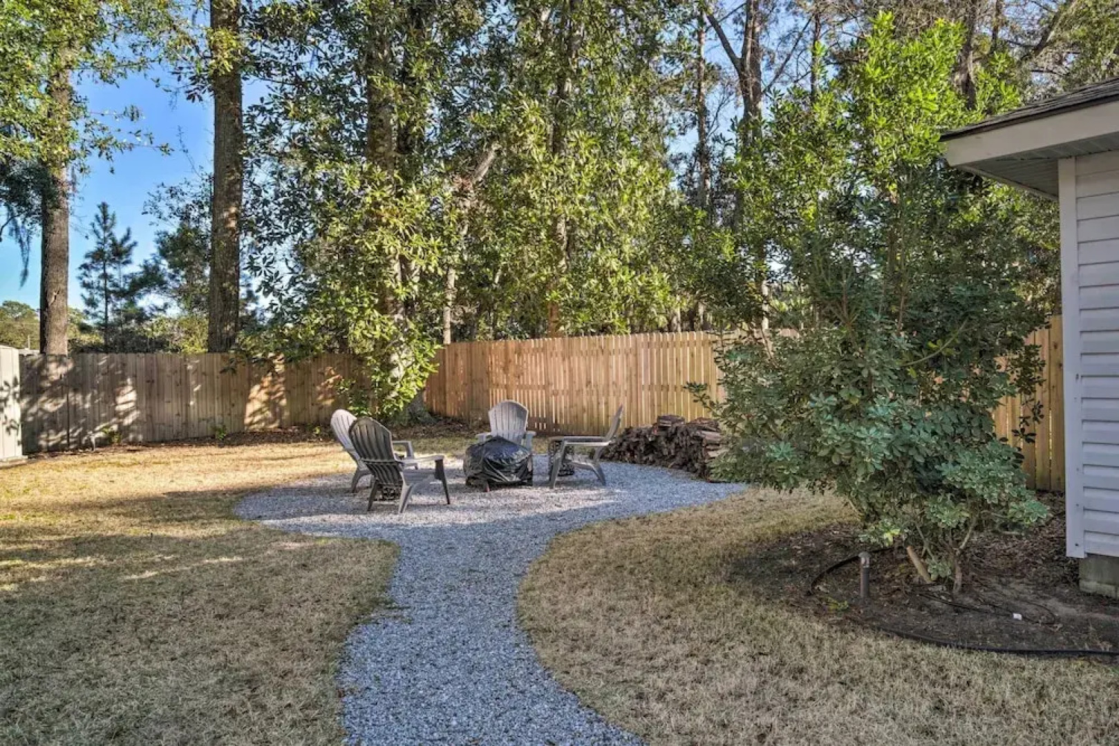 Fire Pit + Yard: Charming Port Royal Home!