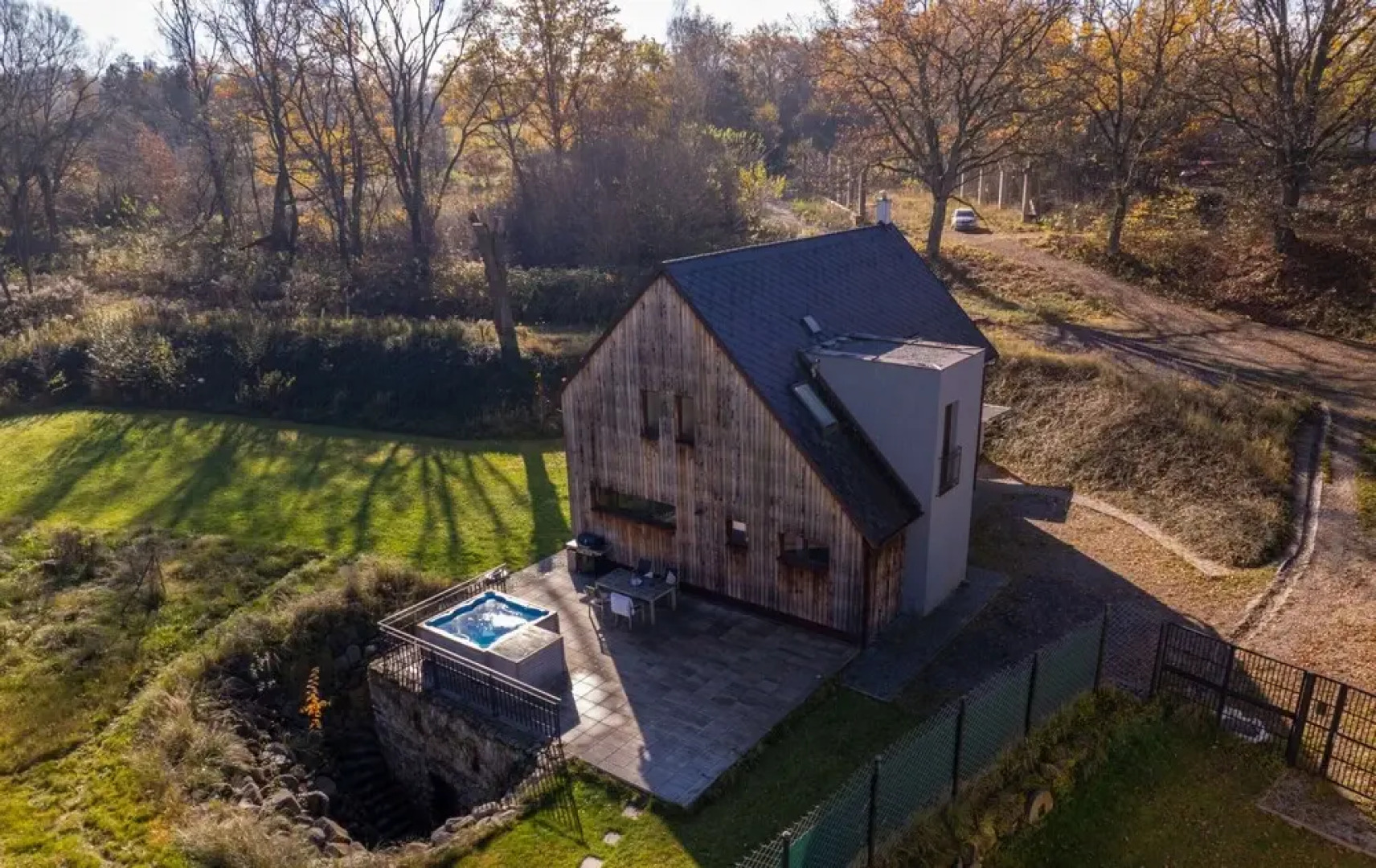 Villa in Lesany With Sauna and Jacuzzi