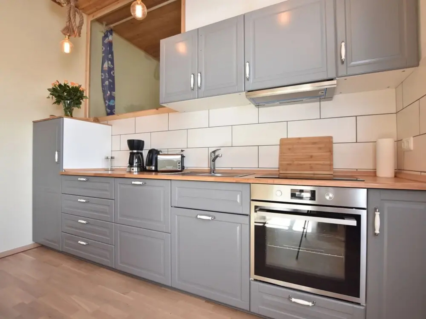 Apartments sun and moon with fireplace, terrace and garden