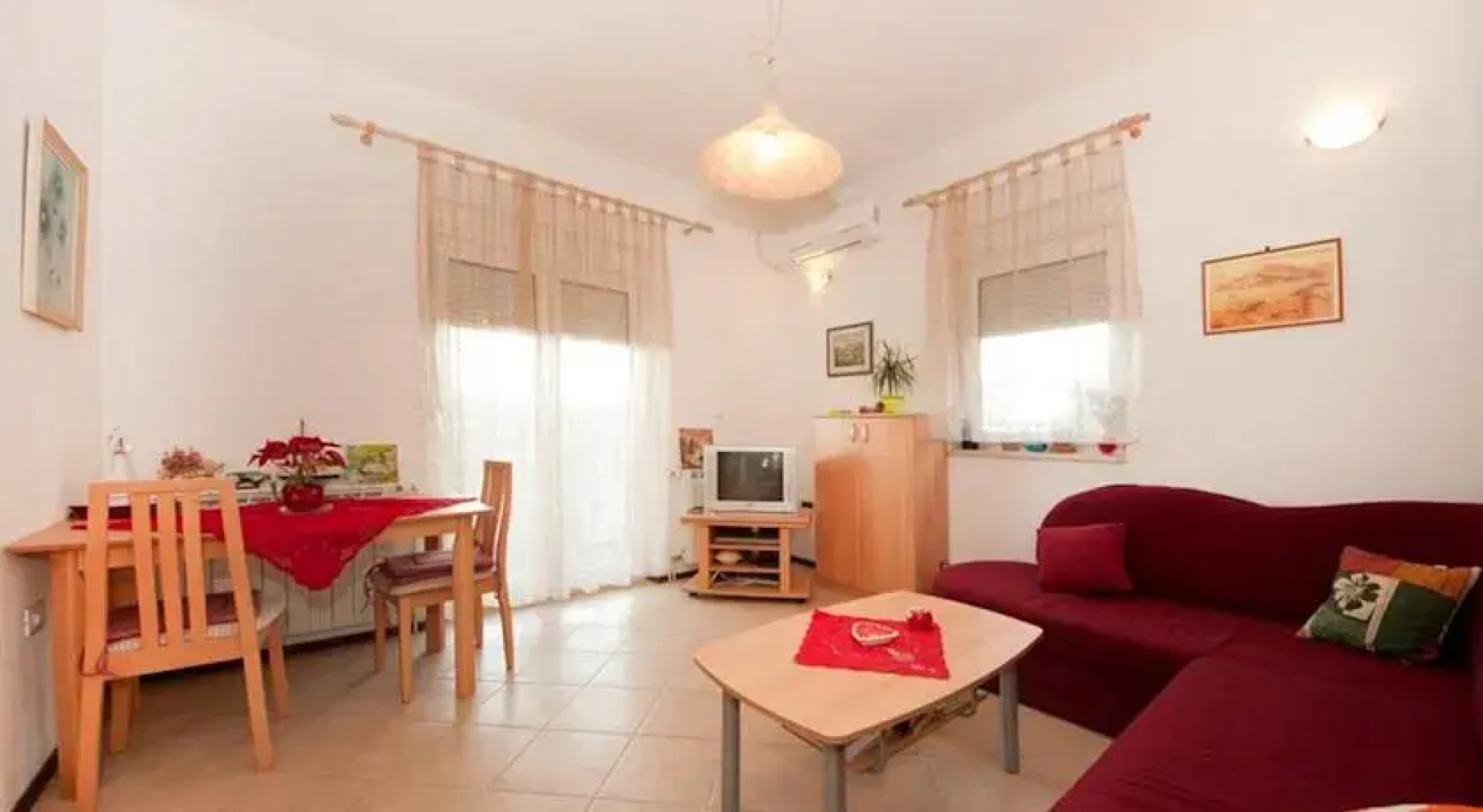 Blue and Red Apartments