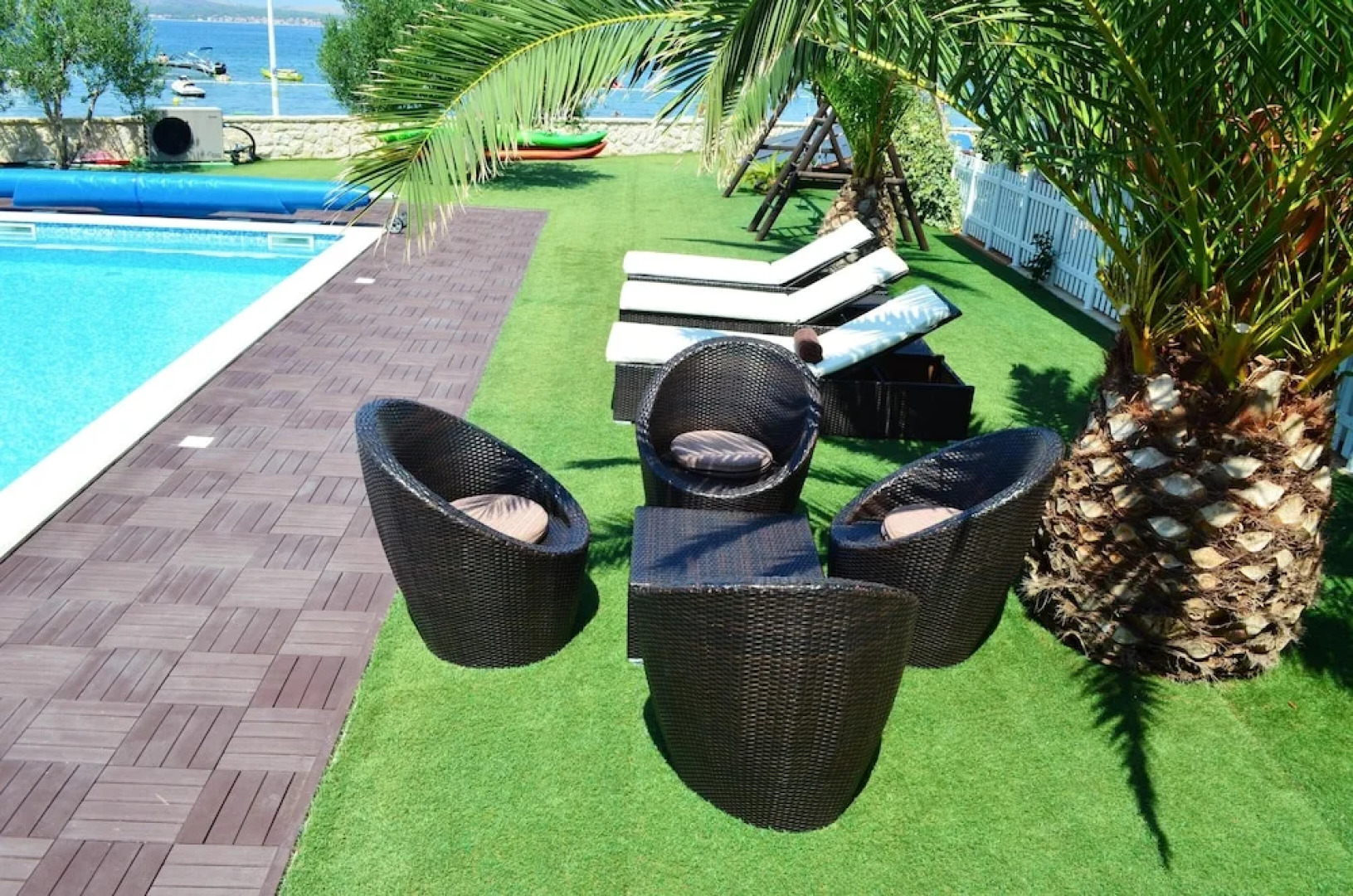 Villa With 4 Bedrooms in Vir, With Wonderful sea View, Private Pool, Furnished Terrace Near the Beach