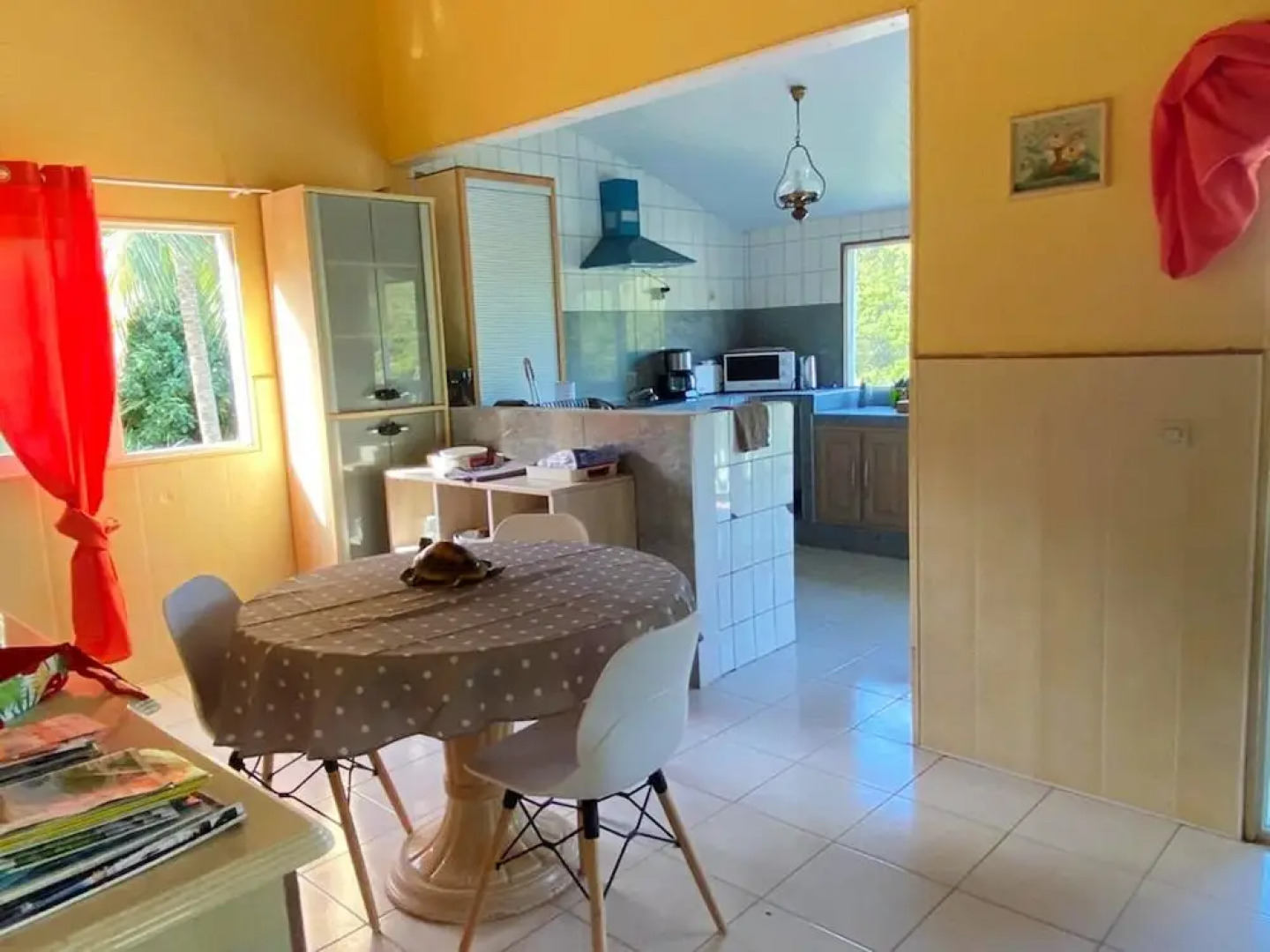 House With 5 Bedrooms in Bas Vent, With Wonderful sea View and Furnish