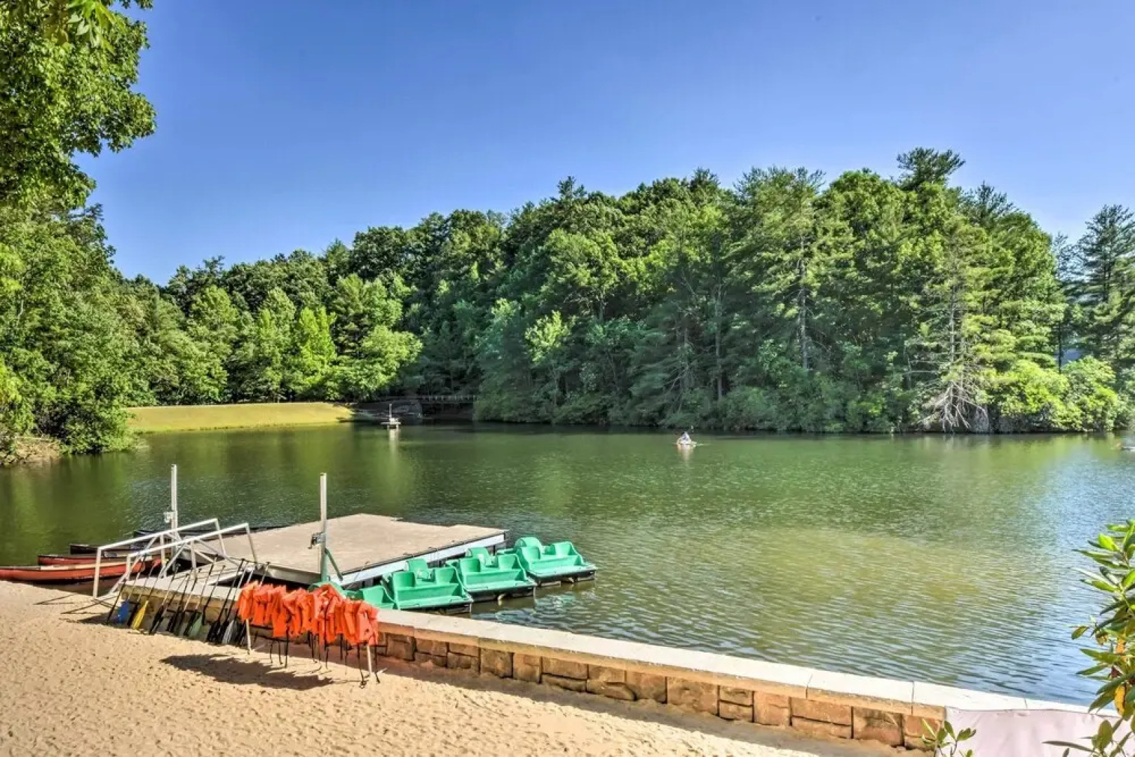 Lake & Golf Course Views: Big Canoe Home w/ Deck!