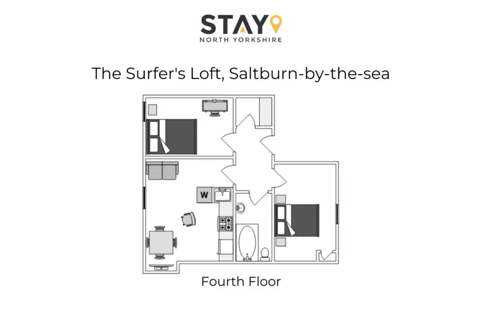 The Surfer's Loft Apartment