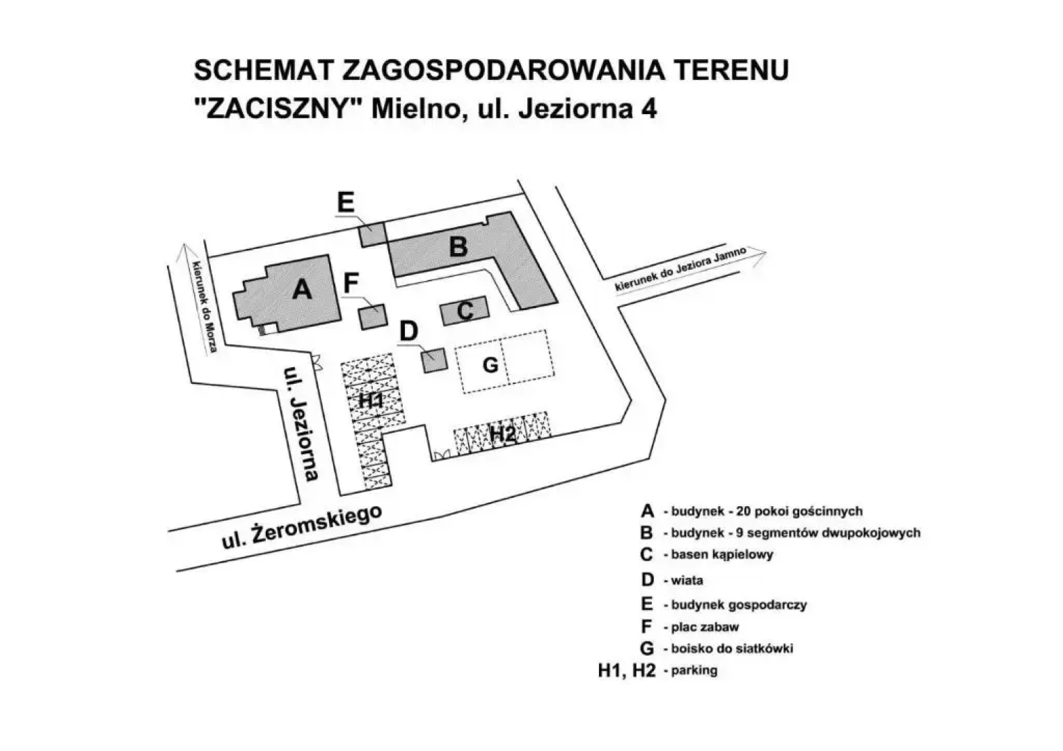 Pokoje i Domki "Zaciszny" - Mielno