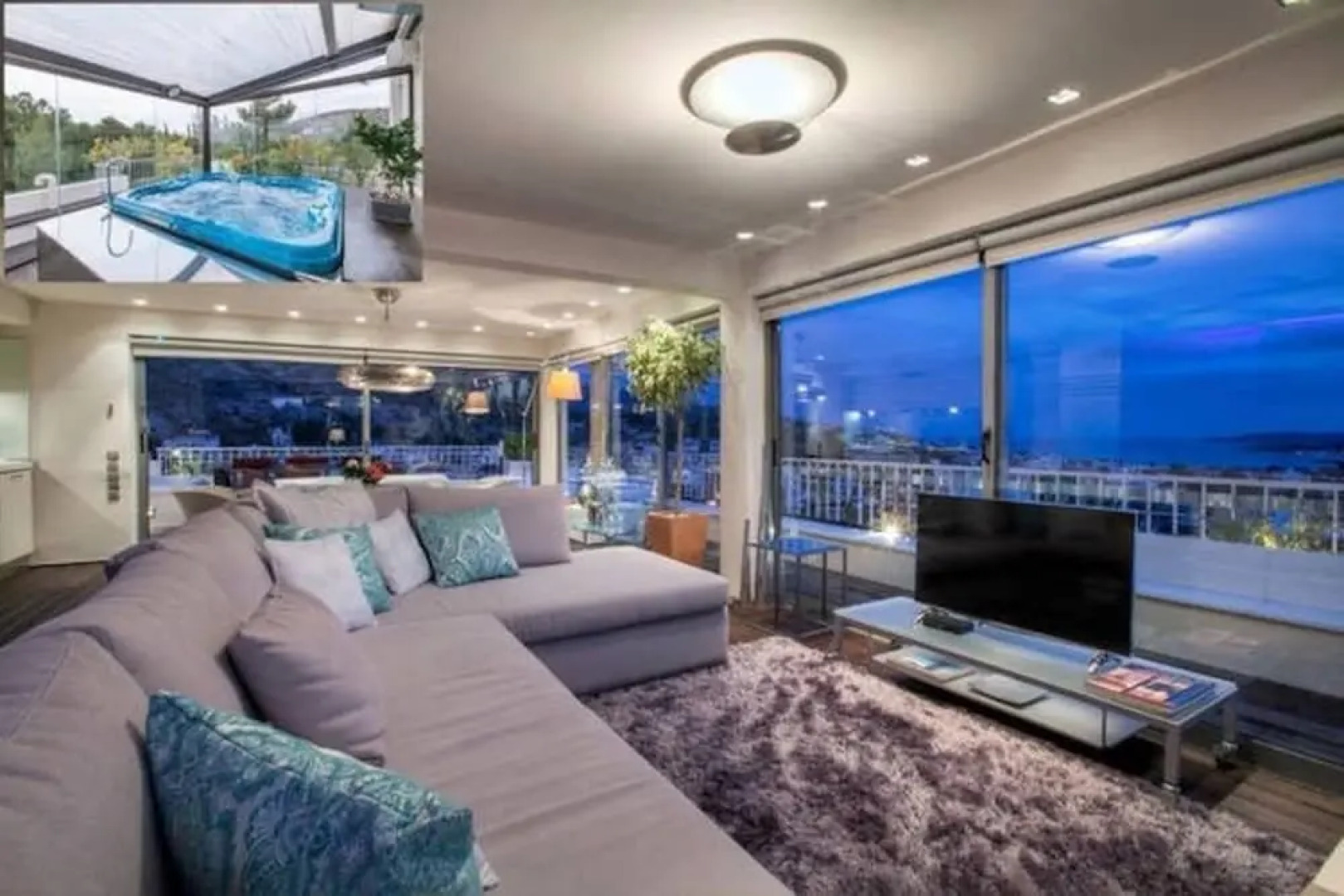 Sea View Apartment with Hot Tub & Sauna