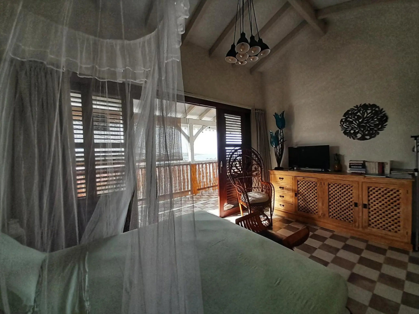 Studio Frangipani dans Villa Fleurs des Iles