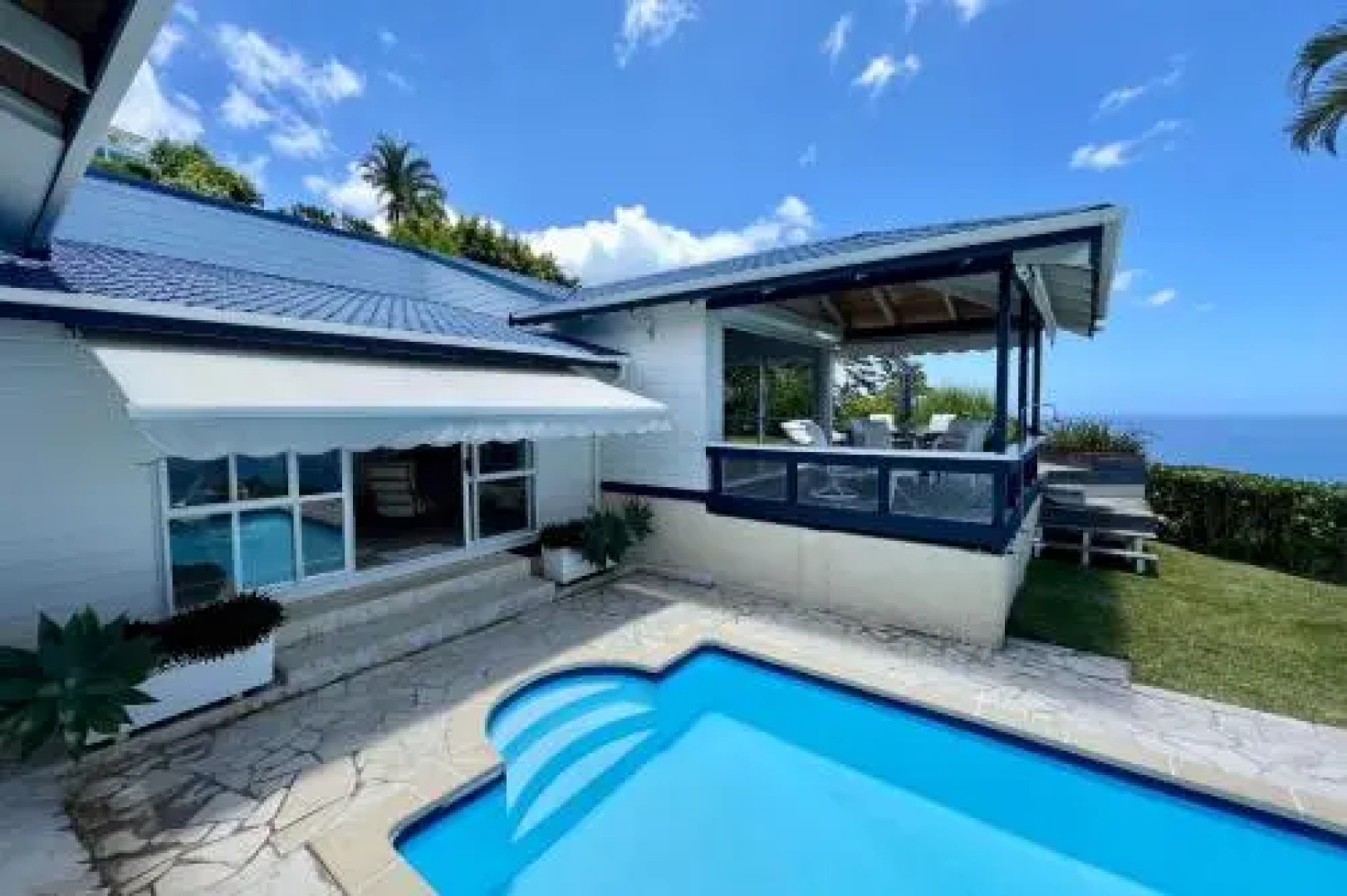 Villa Tiare - Tahiti - breathtaking view pool & garden - up to 7 pers