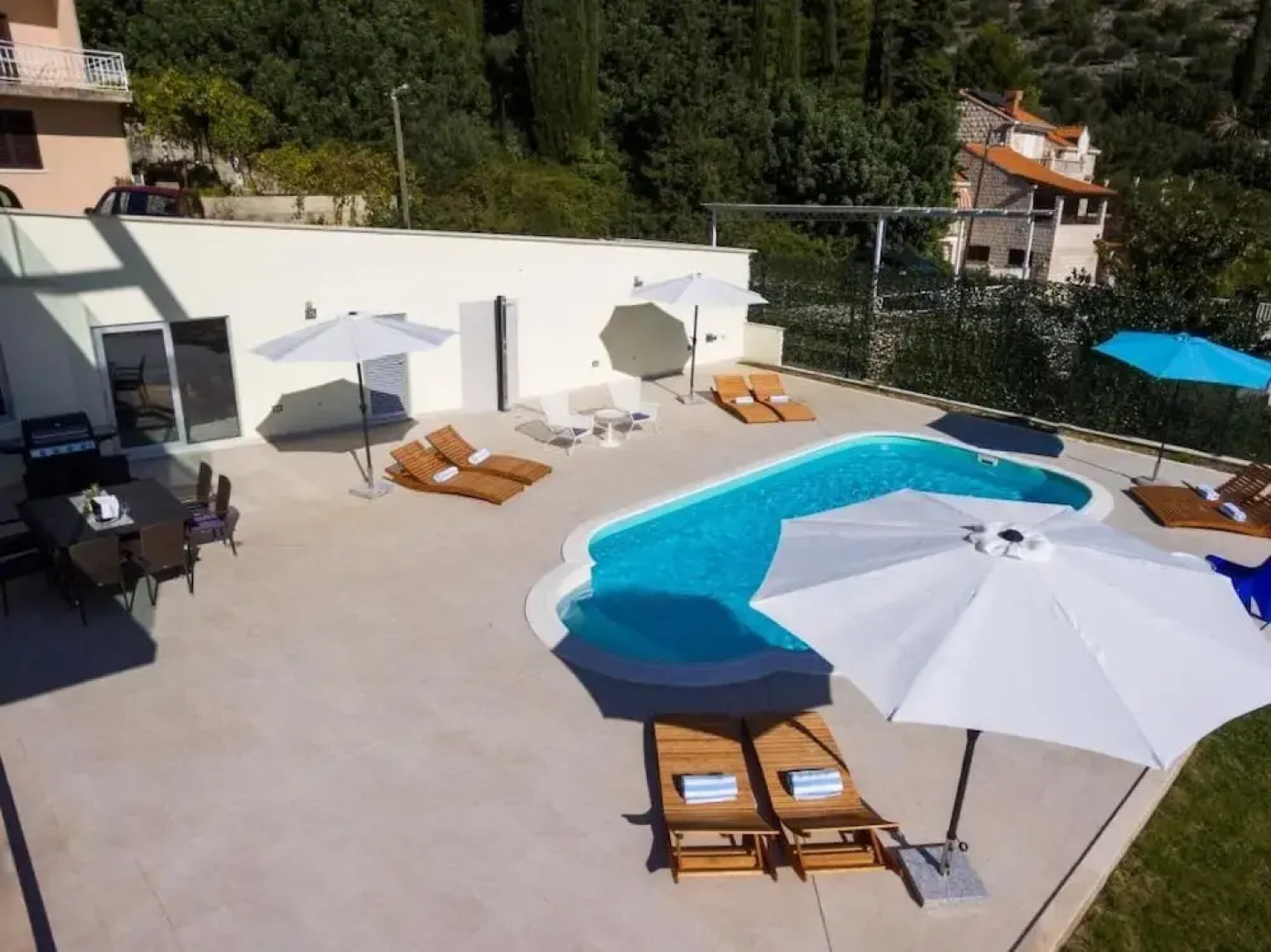 Villa Dupcic - Five-bedroom Villa With Private Pool and Sea View ID Direct Booker 961