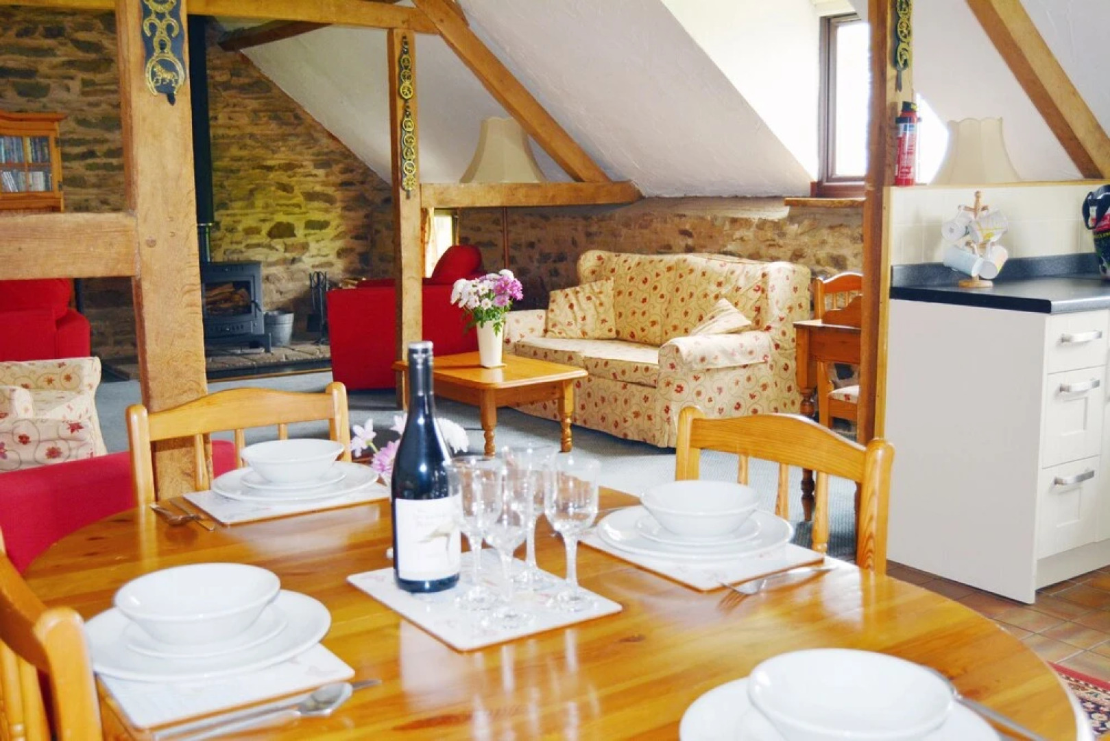 Pet-friendly spacious barn conversion in Exmoor National Park