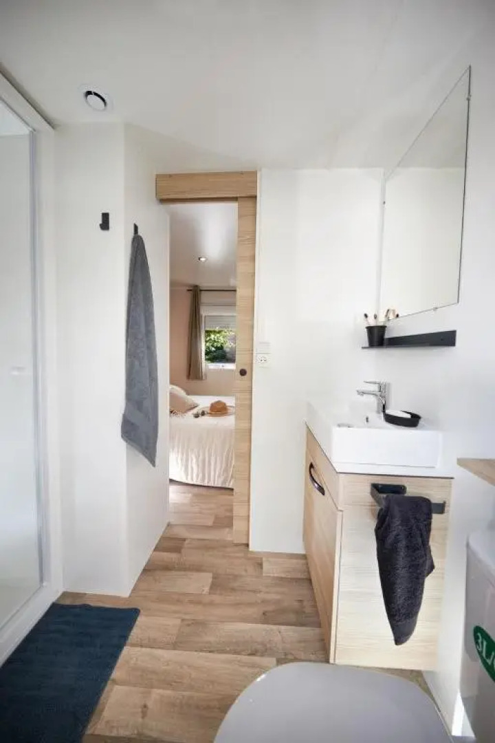 Mobil home 3 chambres 2 salles de bains au camping 4 étoiles MH276 aux charmettes