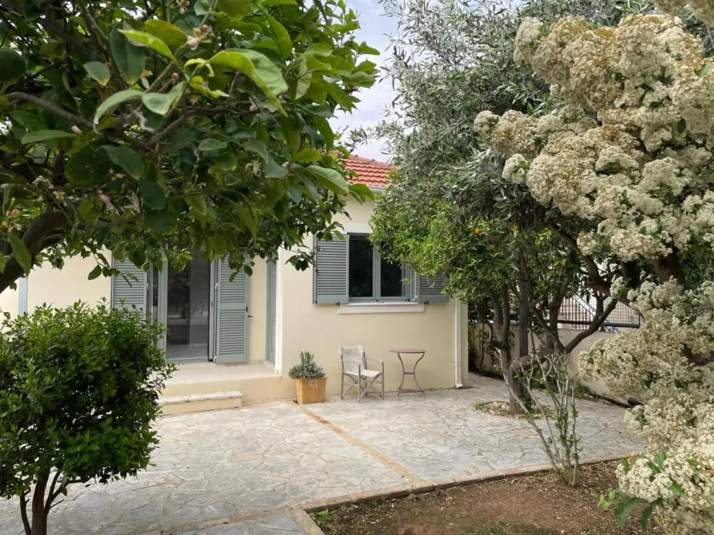 Sea front house on the beach, Peloponnese