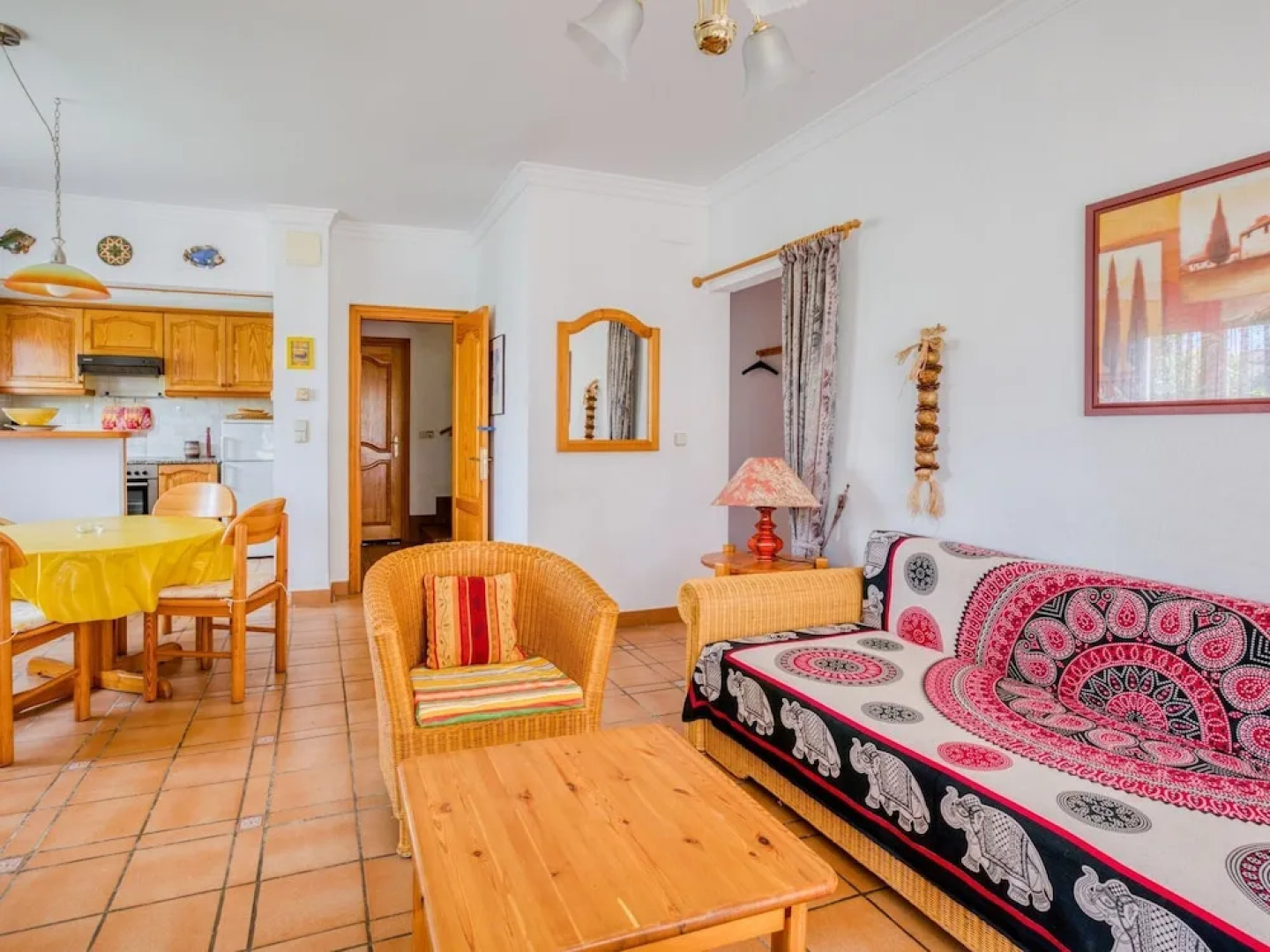 Cosy Townhouse in Vilamacolum With Shared Garden and Swimming Pool