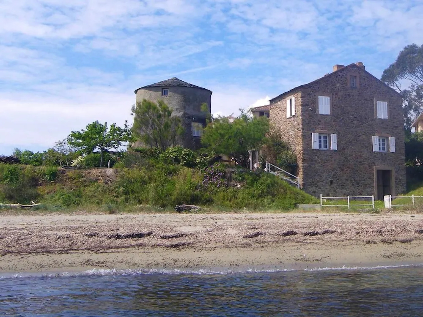 House With one Bedroom in Cervione, With Wonderful sea View and Furnished Terrace - 100 m From the Beach