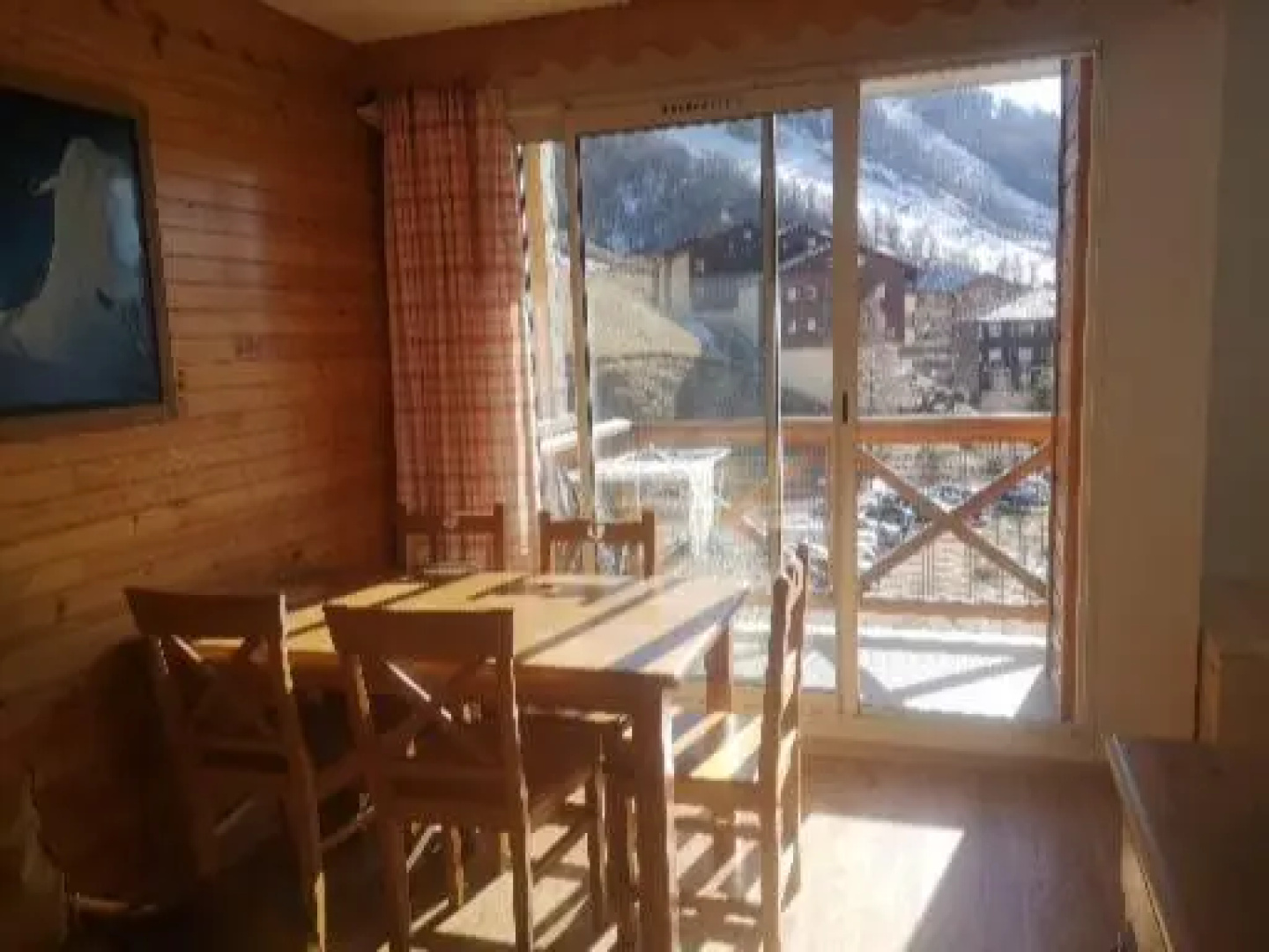 Appartement lumineux avec une belle vue montagne