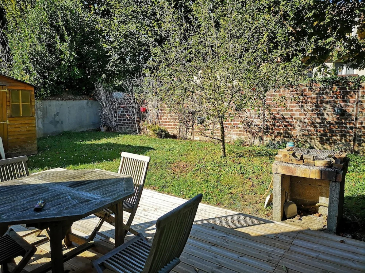 Studio avec terrasse et jardin