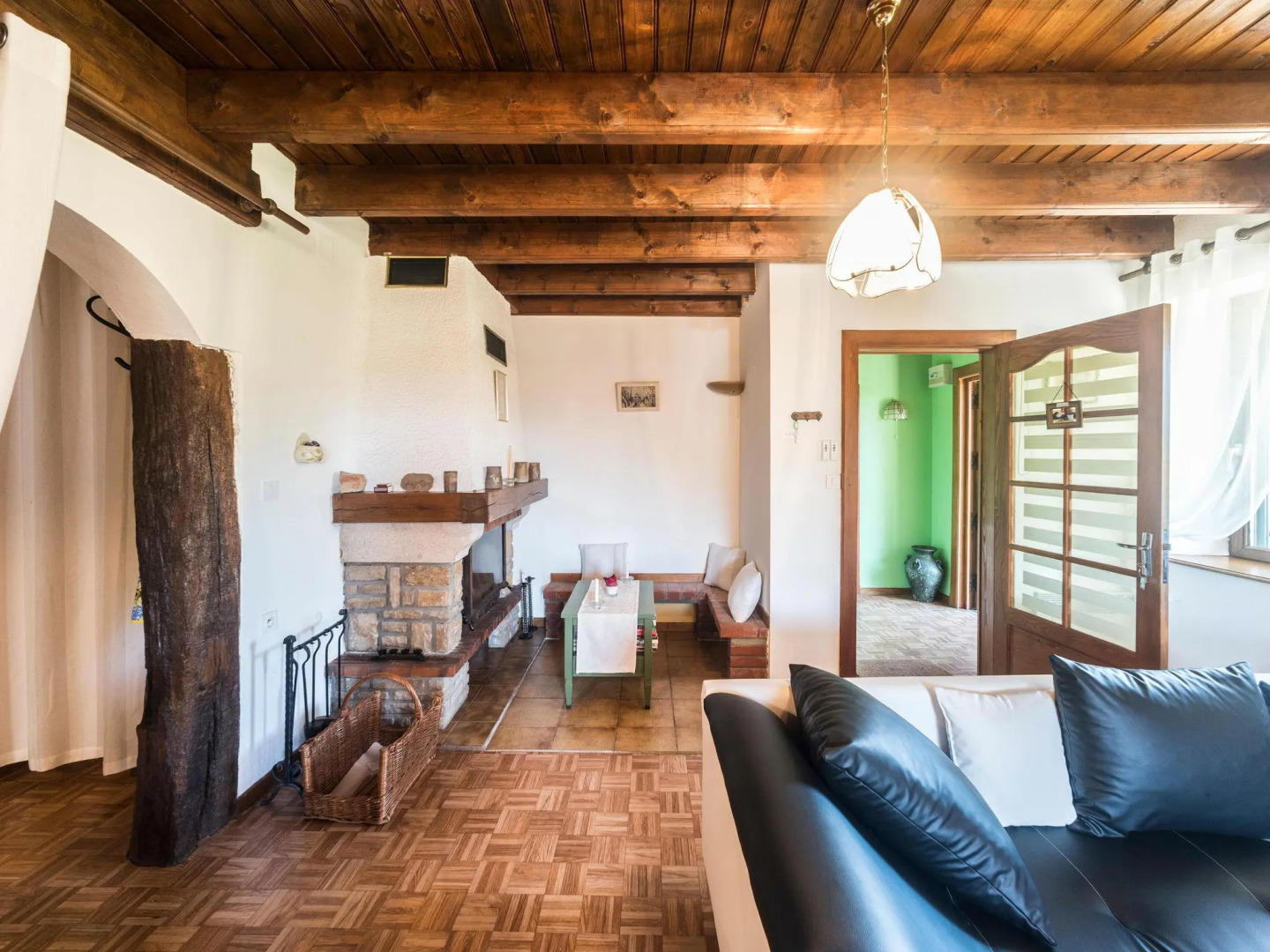 Apartment at the edge of a forest