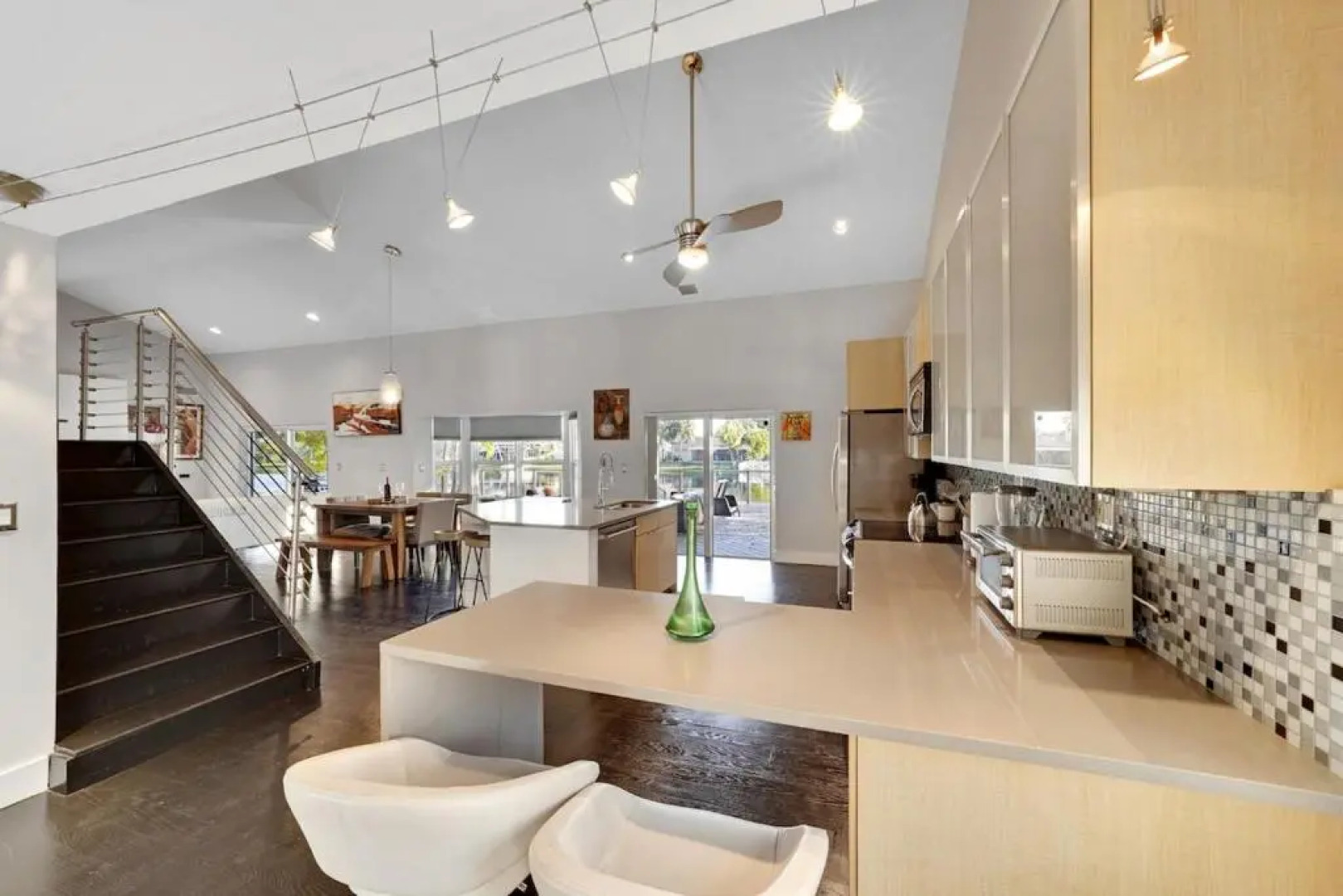 Blue stone lake home by PMI