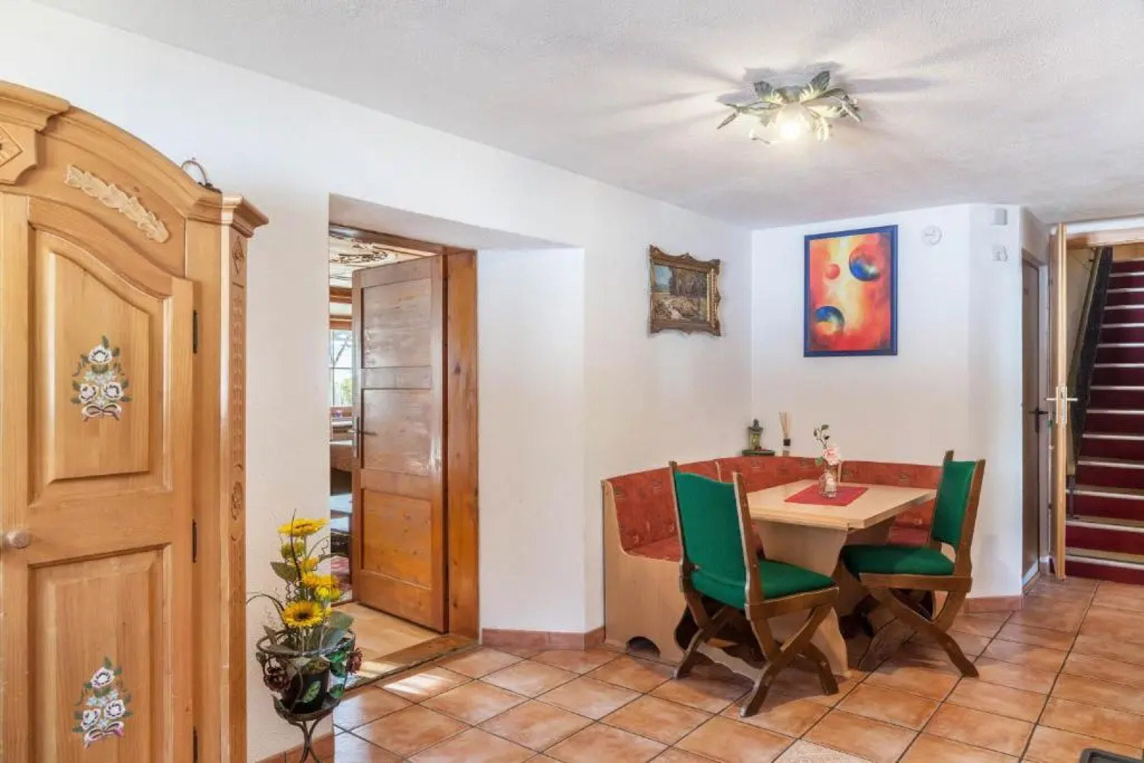 Ferienhaus Familien und Gruppenhaus Garten Grillkamin