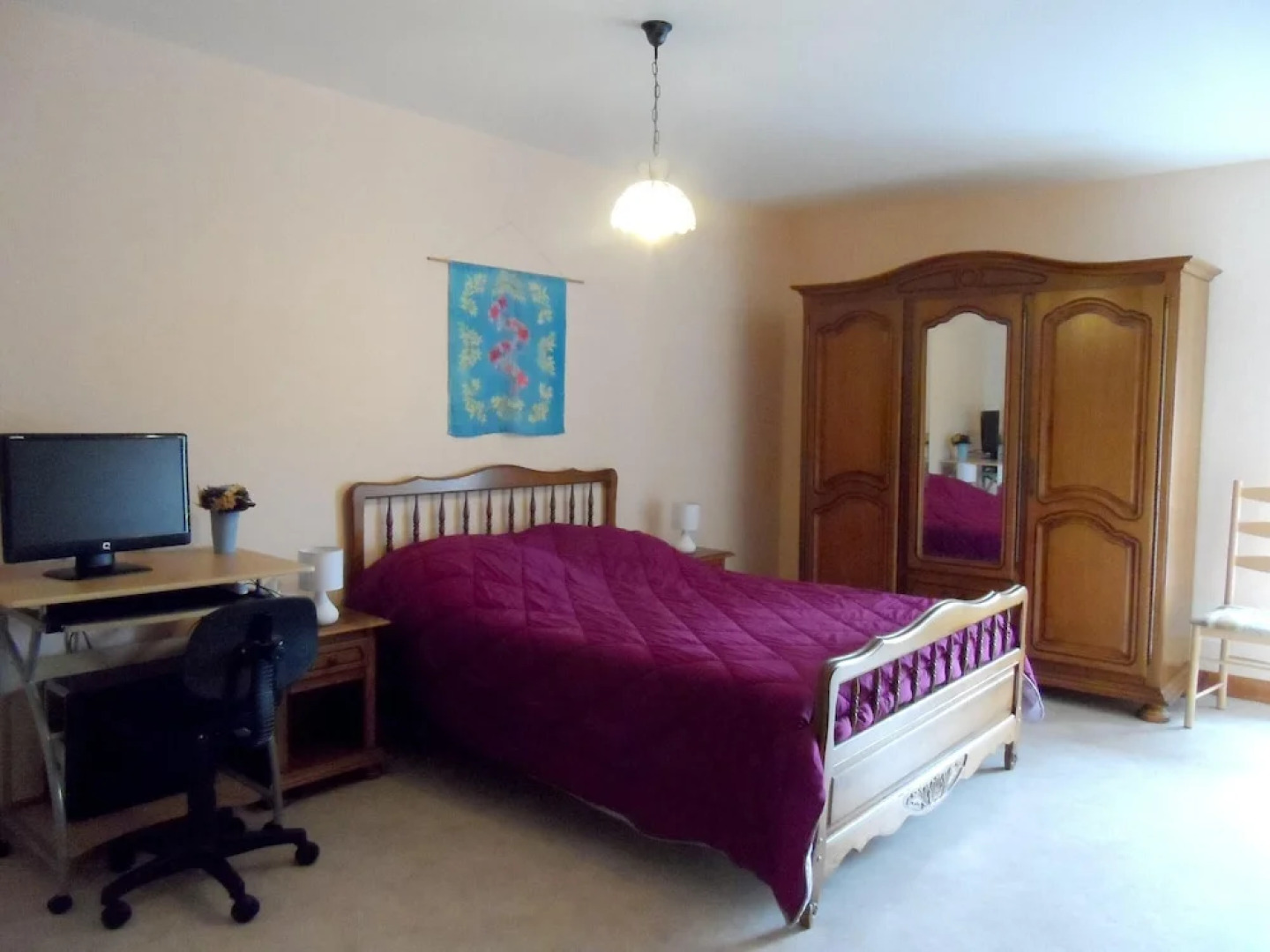 House With 2 Bedrooms in Chanteloup, With Wonderful Lake View, Furnish