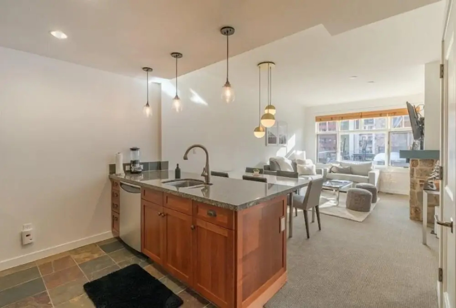 Luxury Ski in, Ski out 1 Bedroom Colorado Resort Vacation Rental in the Heart of Snowmass Base Village