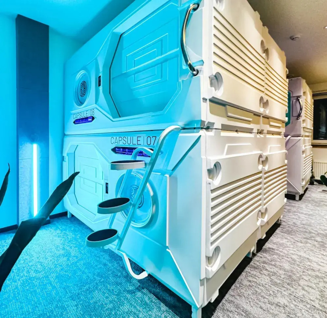 UBPOD capsule hotel in Mongolia