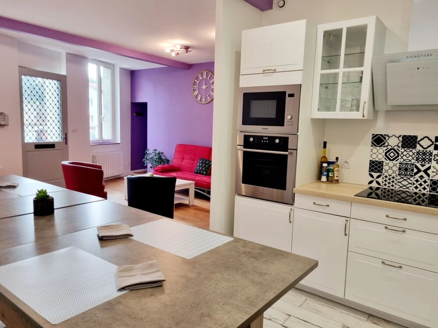 Grande Maison de Ville Rénovée Avec Cour Intérieure