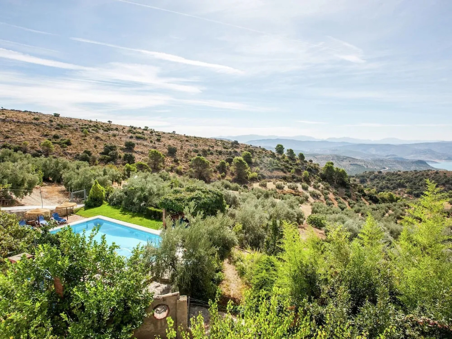 Rustic Cottage in Rute With Swimming Pool