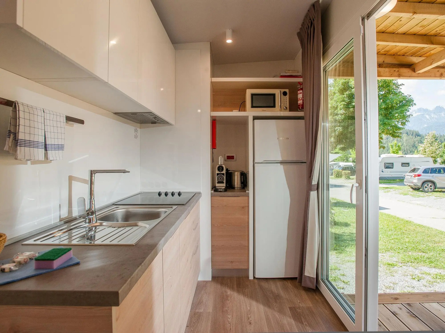 Nice air-conditioned chalet, in a holiday park, 2.5 km. from Hermagor