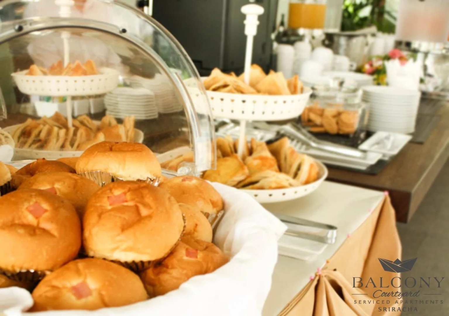 Balcony Courtyard Si Racha Hotel & Serviced Apartments