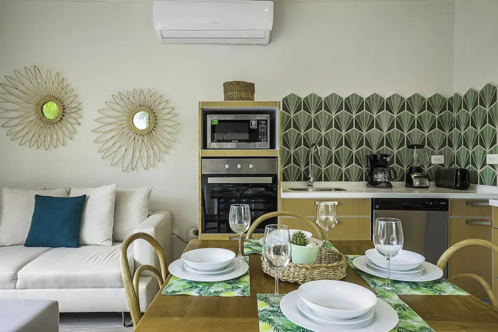 Villa 34 Bohemian Chic Style Villa, 2 min to Private Cenote