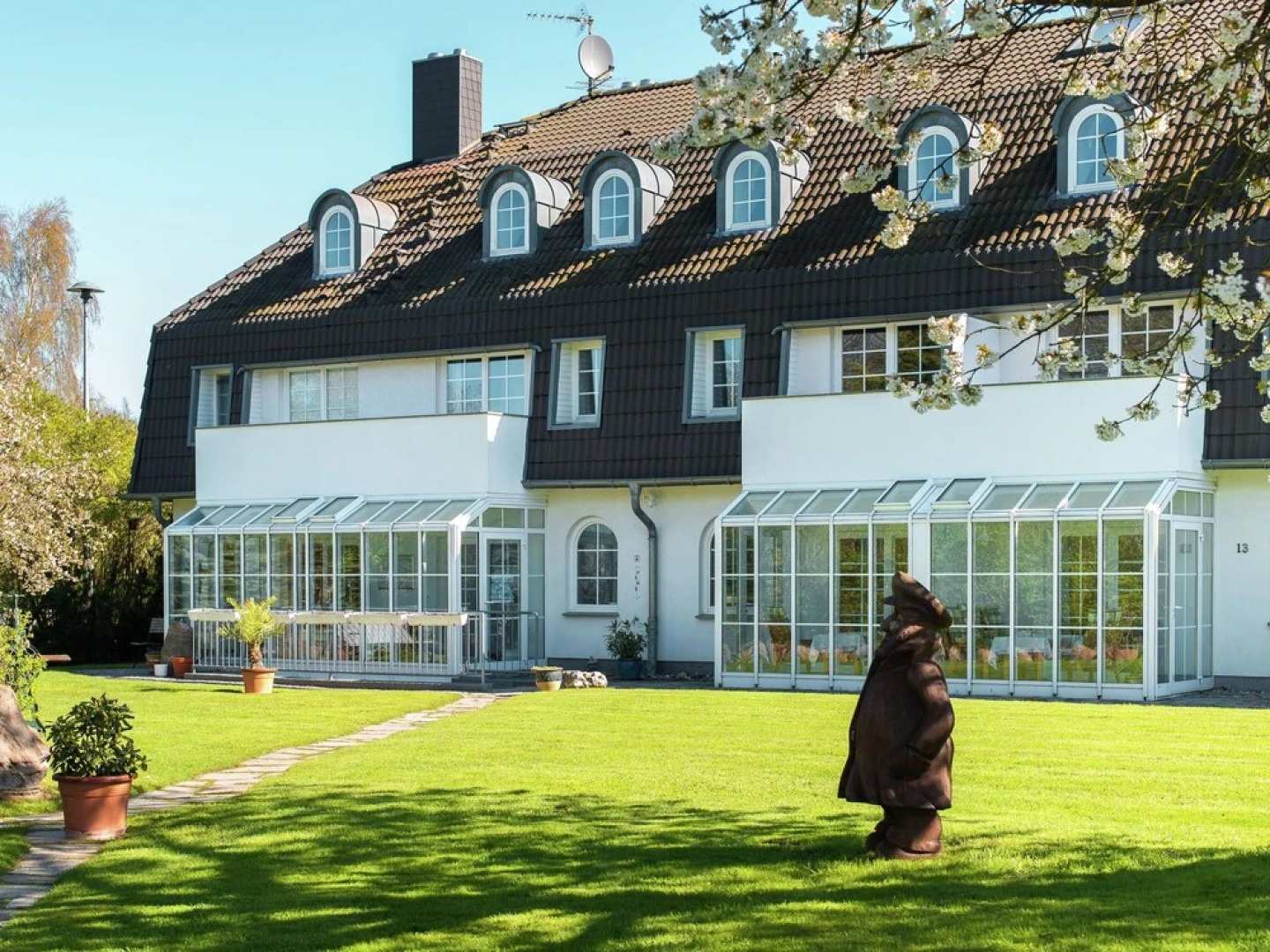 Rustic Apartment in Biendorf With Sauna