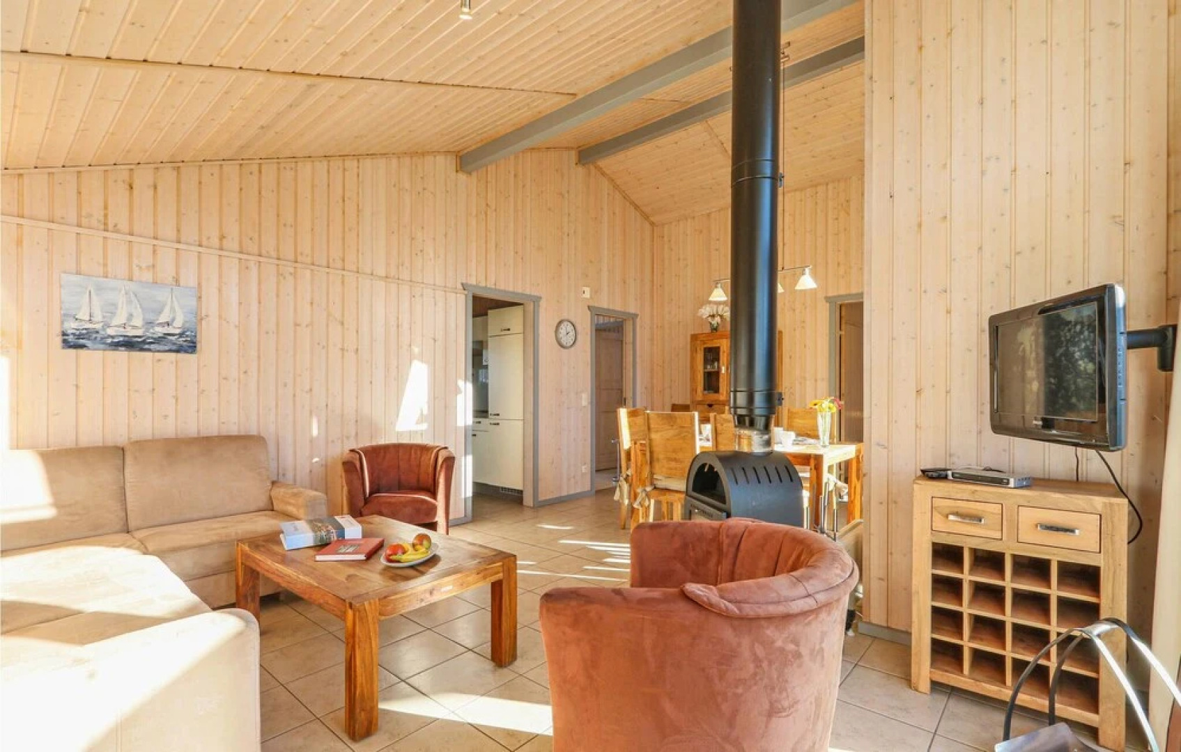 Stunning Home in Rechlin With 2 Bedrooms, Sauna and Wifi