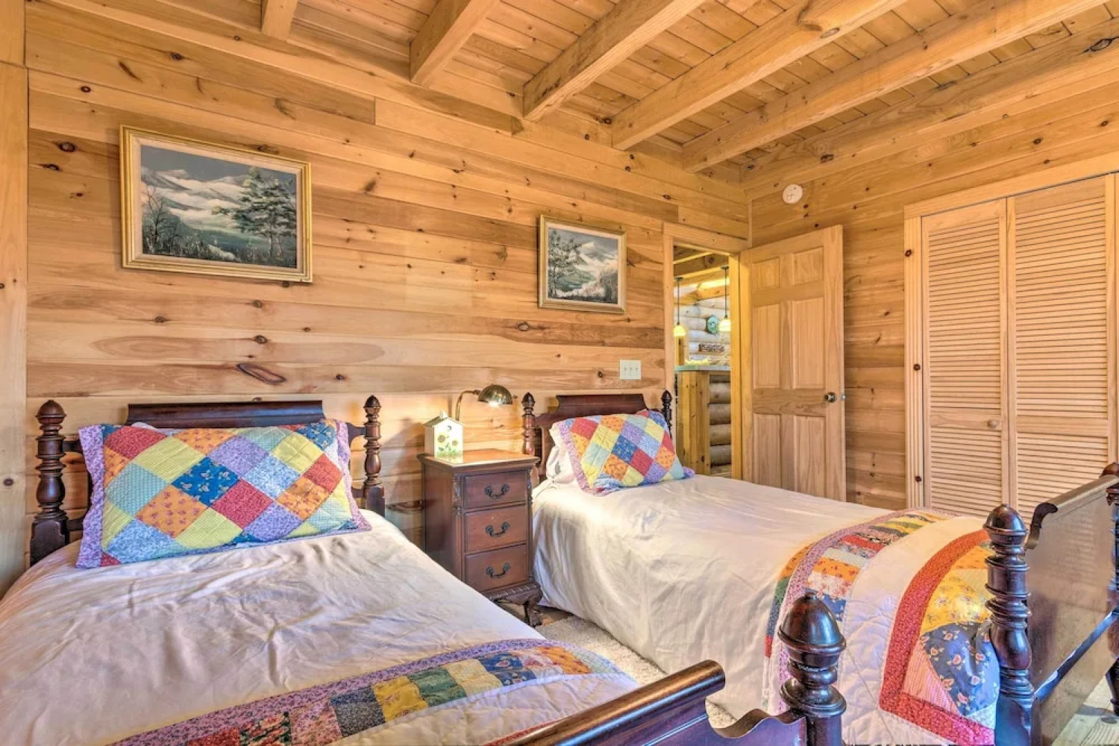 Wraparound Deck: Linville Mountain Cabin