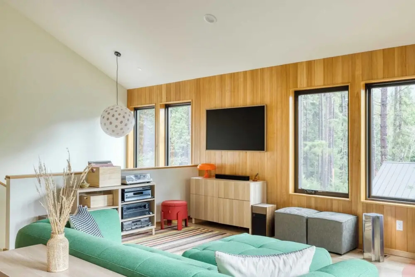 Rustic Arch Cape Getaway w/ Vibrant Interior Walk to the Beach Cape Wonder