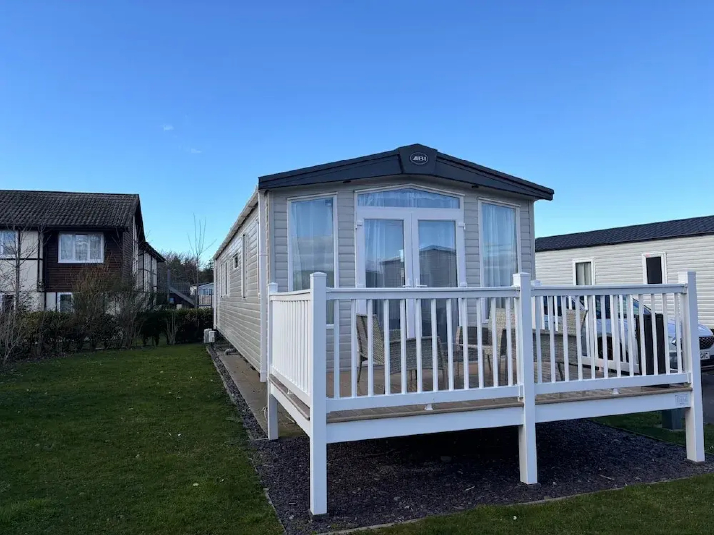 Hafan y Mor Park 3-bed Caravan, Sleeps 8, Pets Ok