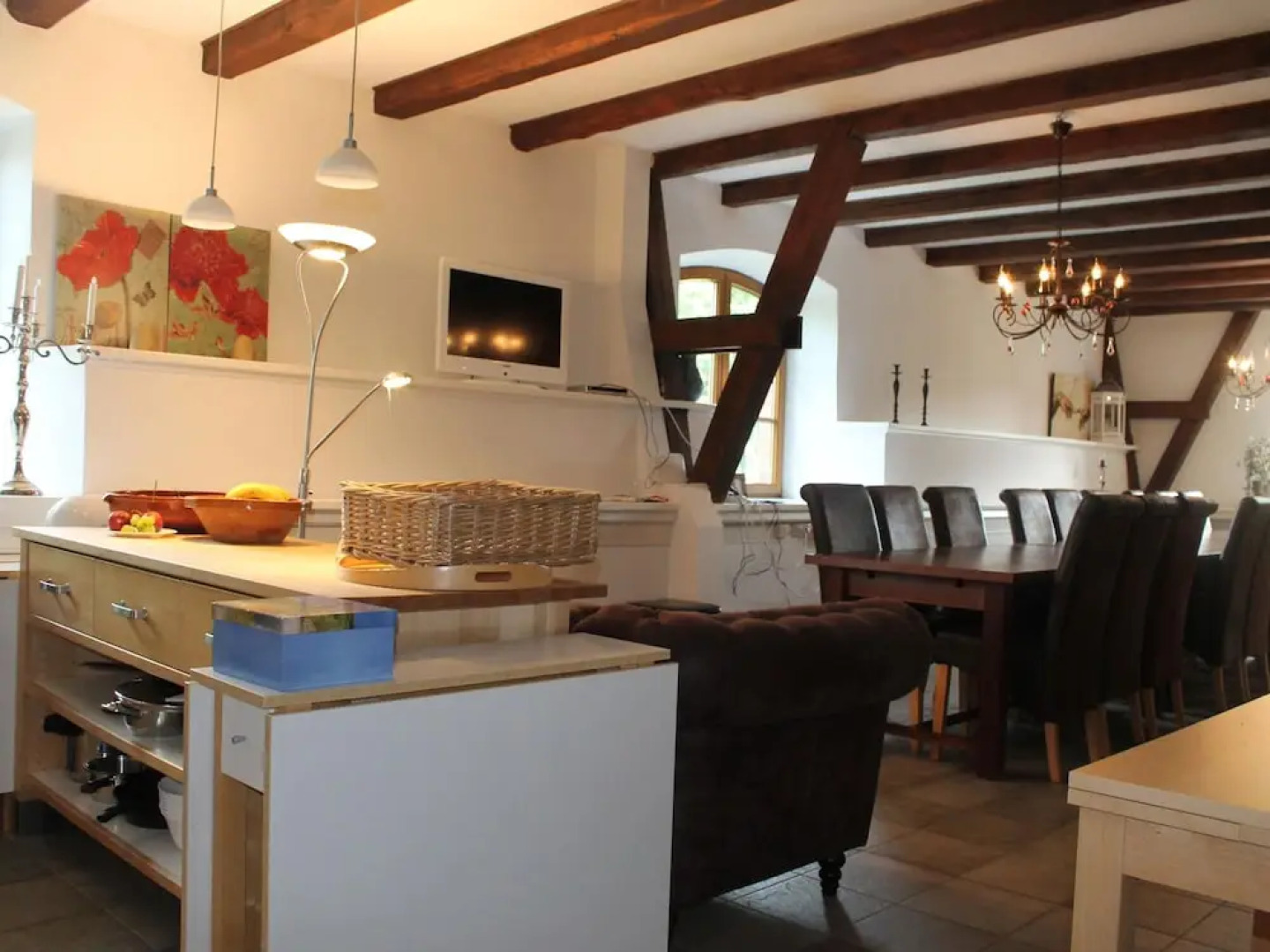 Gutshaus in Gressow mit Teich